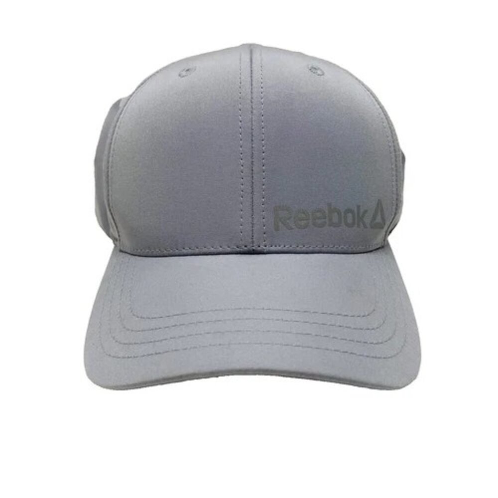 Reebok Sport‎ Training Hat Men’s OSFA Grey Lightweight Structured Baseball Cap
